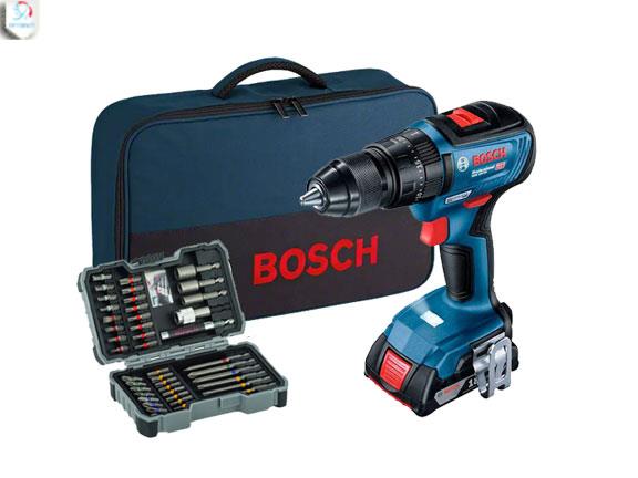 دریل شارژی بوش مدل gsb 18v-50 + extra