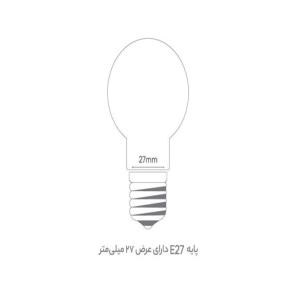 لامپ ال ای دی 15 وات بروکس 15w burux
