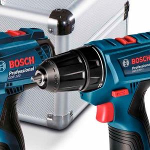 دریل و بکس شارژی بوش مدل gdr 120 - gsr 120