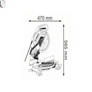 اره فارسی بر بوش 255 م م مدل gcm 10 mx