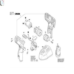 دریل شارژی بوش چکشی مدل gsb 1080 - 2 li