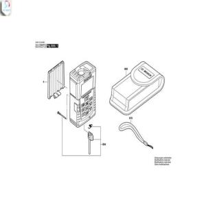متر لیزری بوش 70 متری مدل dle 70