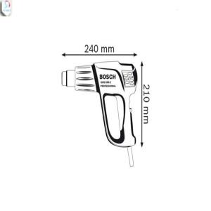 سشوار بوش صنعتی 1600 وات مدل ghg 500-2