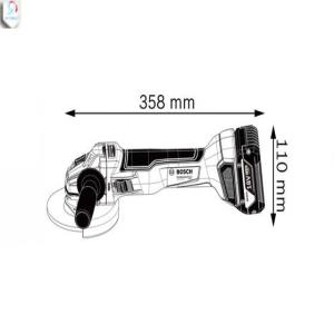 مینی فرز شارژی بوش مدل gws 18v-10