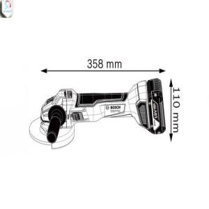 بدنه مینی فرز شارژی بوش مدل gws 18v-10