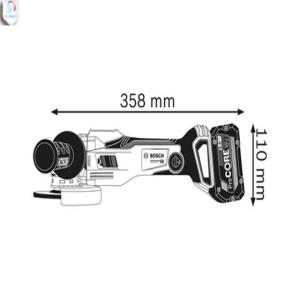بدنه مینی فرز شارژی بوش مدل GWX 18v-15 CS