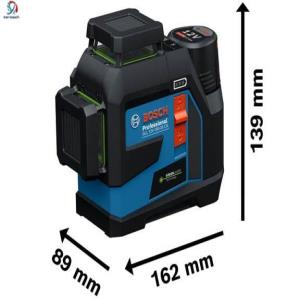 تراز لیزری بوش مدل gll 12v-100-33 cg ابعاد مناسب