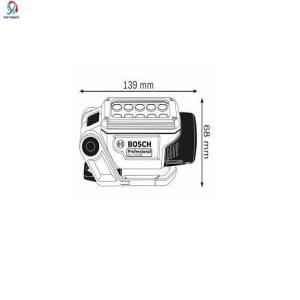 چراغ قوه شارژی بوش مدل gli 12v-330