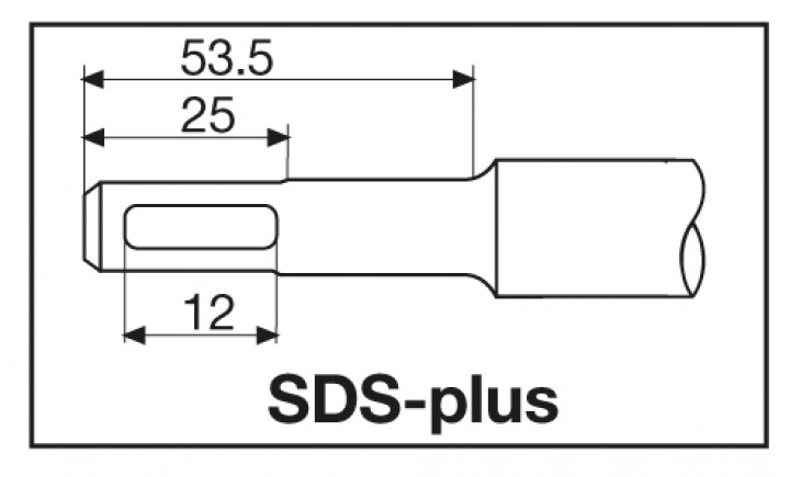 قلم 4 شیار بوش مدل ناخنی بالدار Sds plus
