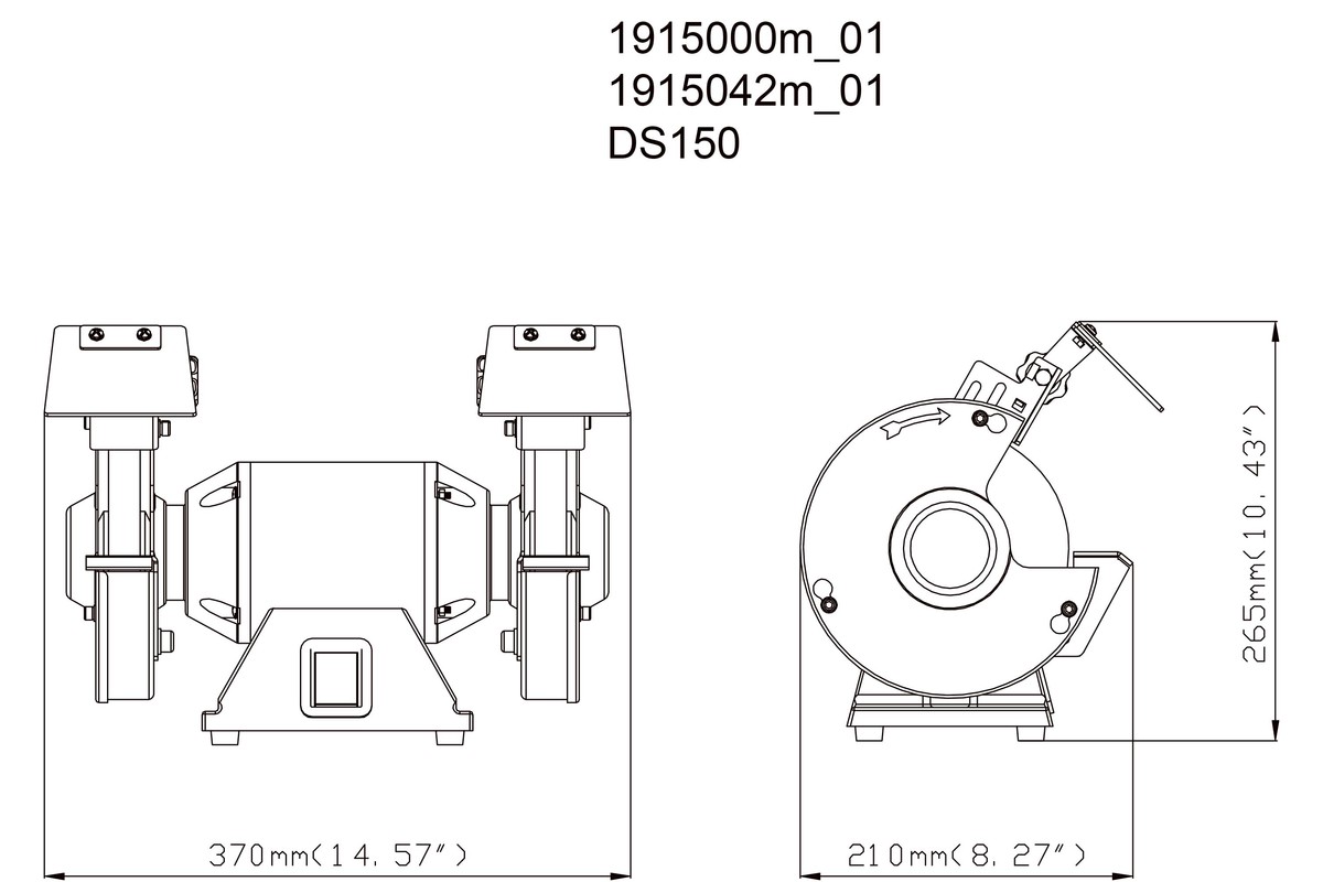 سنگ رومیزی متابو مدل ds 150