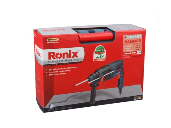 دریل چکشی (بتن کن) رونیکس 850 وات مدل 2726 Ronix 2627