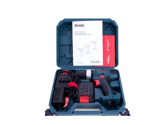 دریل شارژی رونیکس 14 ولت مدل 8014 8014 Ronix