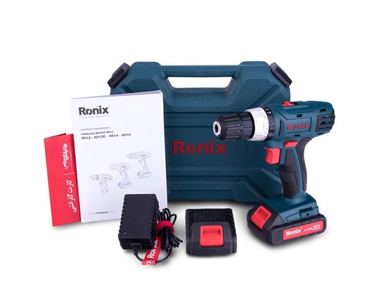 دریل شارژی رونیکس 14 ولت مدل 8014 8014 Ronix