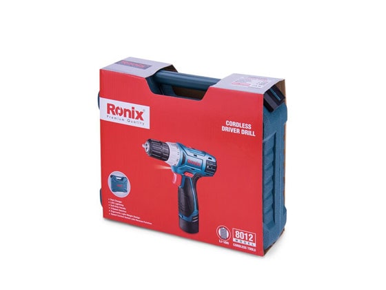 دریل شارژی رونیکس 12 ولت مدل 8012 8012 Ronix