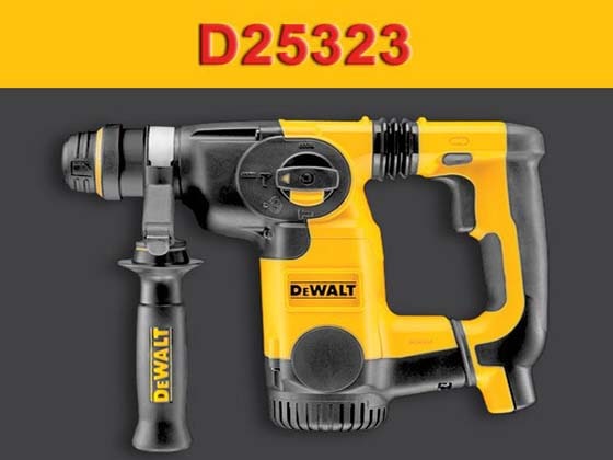 دریل چکشی دیوالت (دریل بتن کن) 800 وات مدل (D25324K(D25323