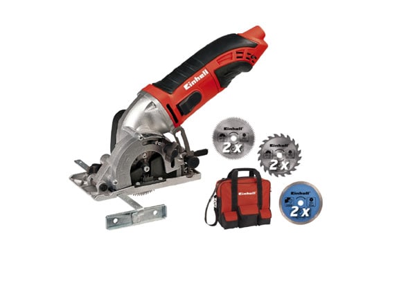 مینی گرد بر آینهل همه کاره با 6 عدد تیغه و کیف سری CLASSIC  مدل TC-CS 860 KIT TC-CS 860 KIT Einhell
