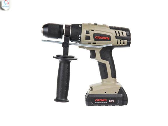 دریل پیچ گوشتی چکشی شارژی کرون مدل CT21031L