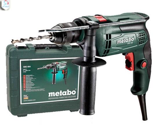 دریل ضربه ای متابو  650 وات مدل sbe 650